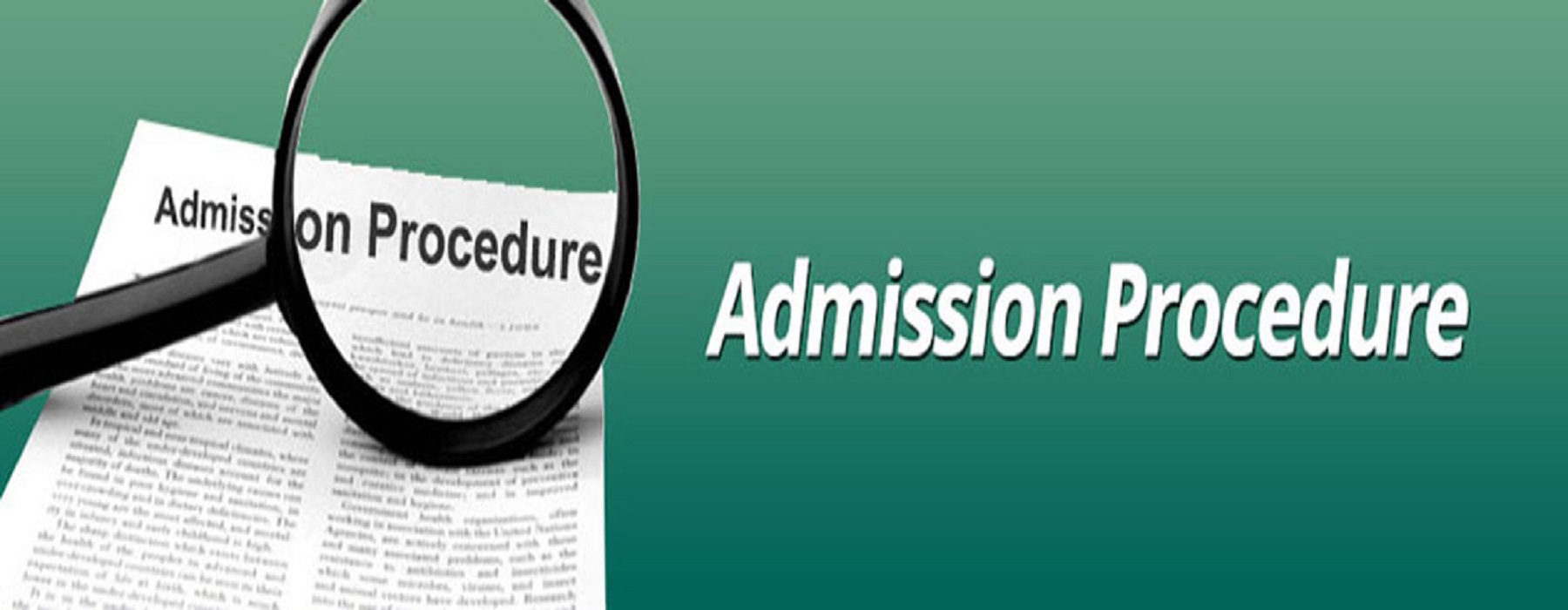 Admission Procedureng